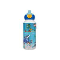 POP-UP TRINKFLASCHE Campus (2025) Tropical Ocean 400 ml - Blau, Kunststoff (0.4L) - Mepal
