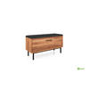HALLENBANK LEON Kernbuche - Kernbuche, Holz (97/52/36cm) - byoak