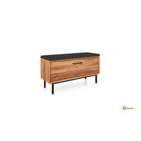 HALLENBANK LEON Kernbuche - Kernbuche, Holz (97/52/36cm) - byoak