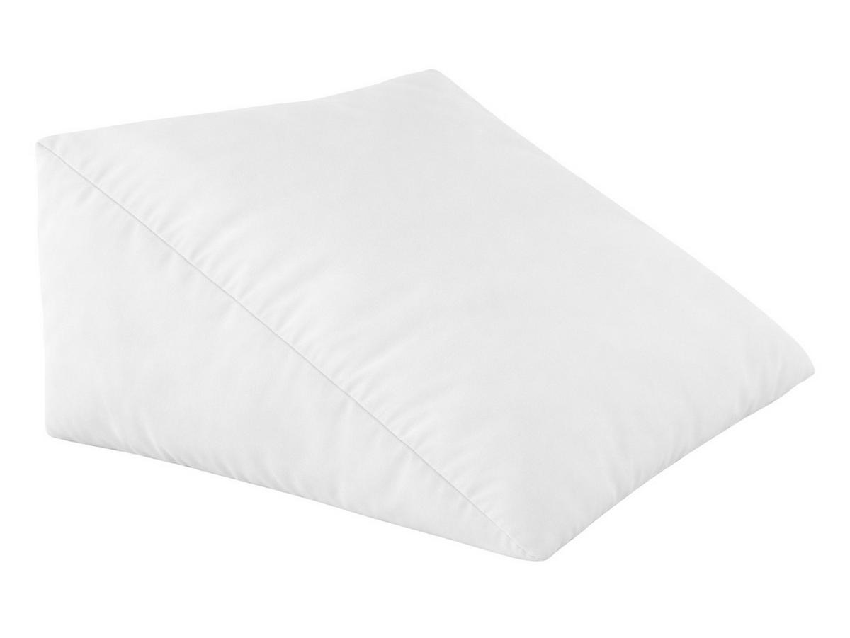 KEILKISSEN PublikUp gefüllt mit Schaumstoffflocken 62/49/30 cm - Weiß, Naturmaterialien/Textil (49/62cm) - beties Heimtextil