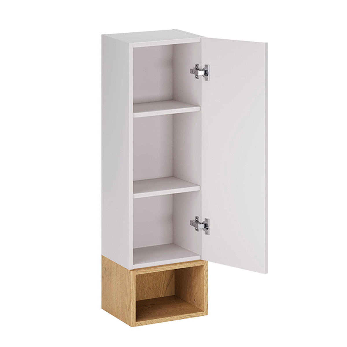 SKŘÍŇORIA Bílá - bílá, kompozitní dřevo (30/100/26.6cm) - Petits-meubles