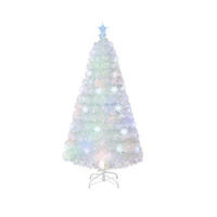 TANNENBAUM Weiß - Weiß, Kunststoff (150cm) - COSTWAY
