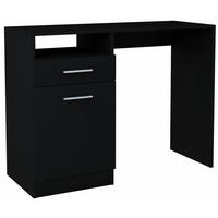 SCHREIBTISCH Bodo DSP Schwarz 100/50/75 cm - Schwarz, Holzwerkstoff (50/100/75cm) - Matkam Möbel