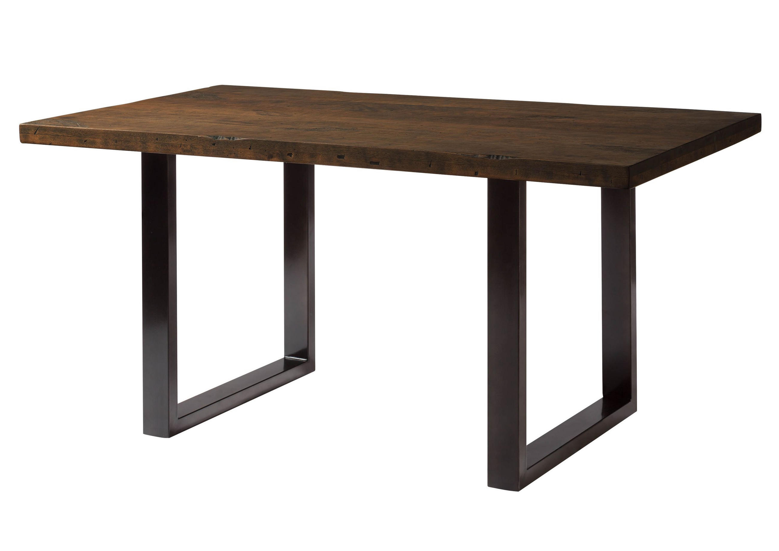 ESSTISCH Mango 160x90x76 Mango lackiert RAILWAY #408 - Braun, Holz (160/90/76cm) - Massivmoebel24