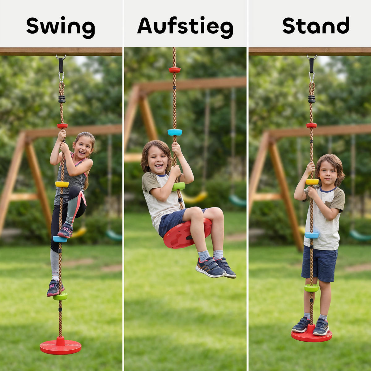 NINJA Warrior HDPE PE Rot - Rot, Kunststoff (30/30cm) - AIYAPLAY