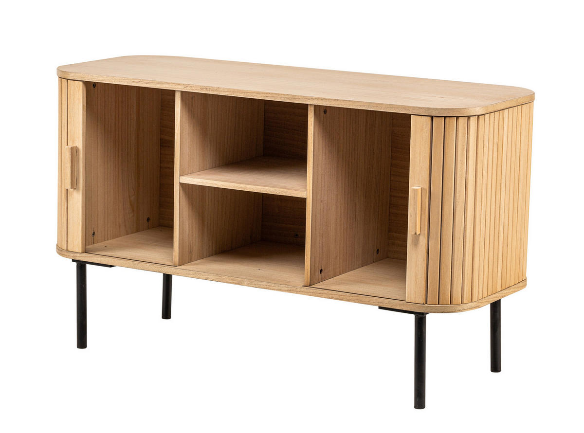 TV-SCHRANK Rechteckig Braun 100 x 40 x 60 (cm) - Braun, Holz (100/60/40cm) - Nordlys