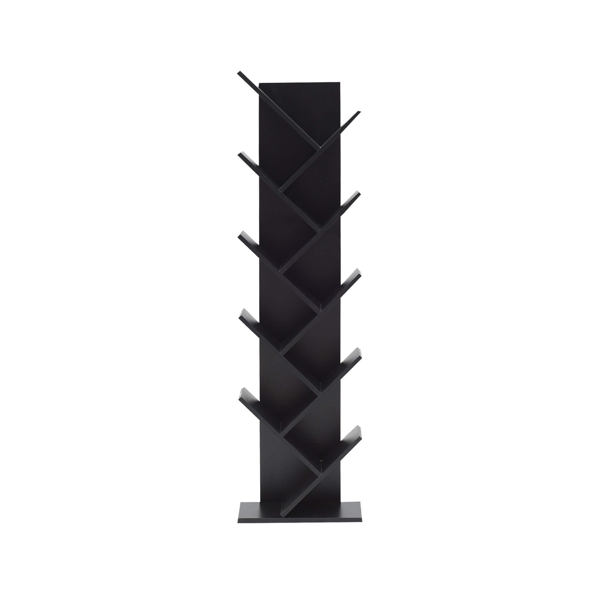 BÜCHERREGAL Schwarz 22/45/160 cm - Schwarz, Holzwerkstoff (22/160/45cm) - Mobili Rebecca