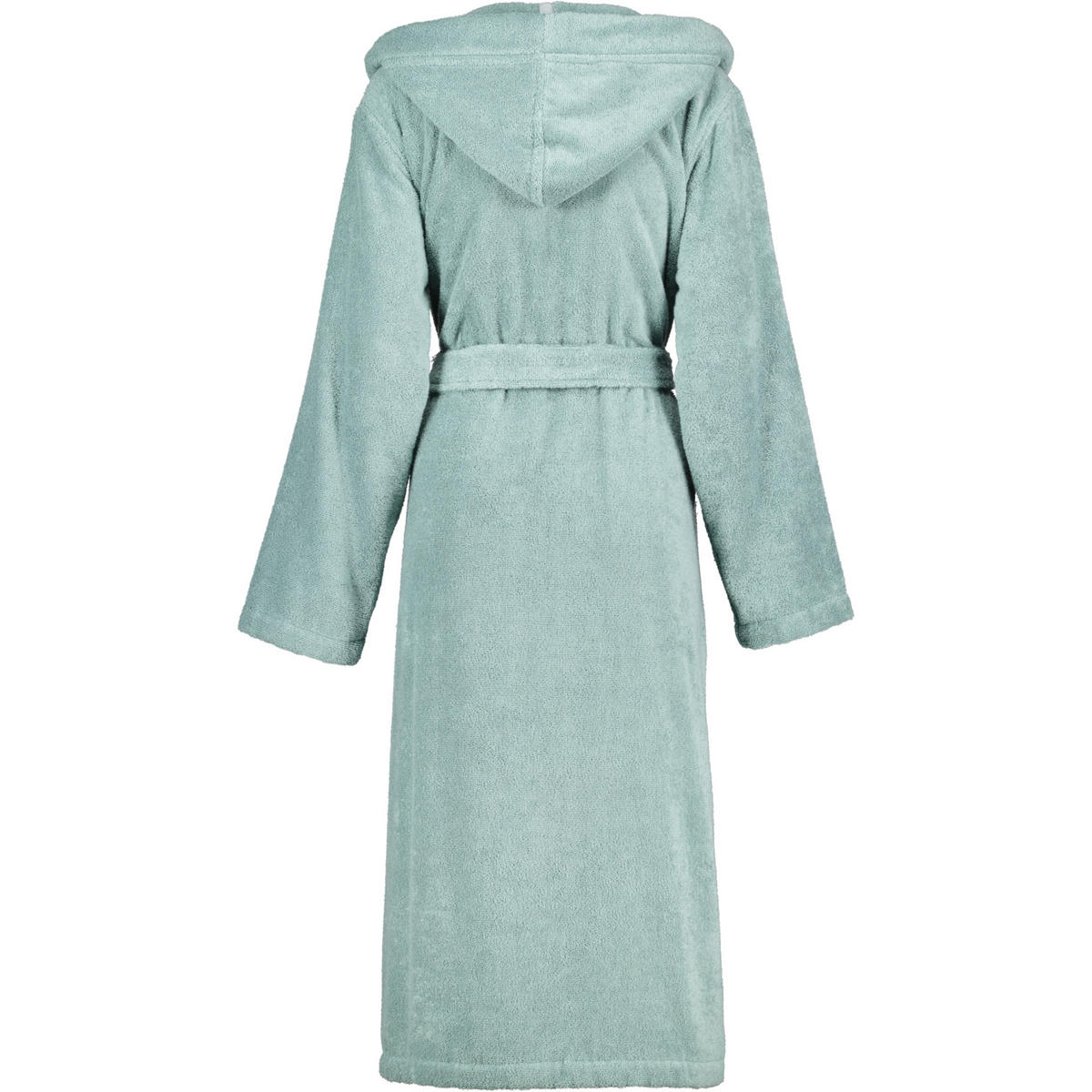 BADEMÄNTEL DAMEN KAPUZE LUXURY BASICS KAPUZE 827 FJORD - 47 - Grün, Textil (XLnull) - Cawoe