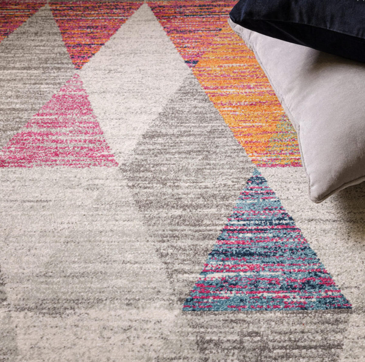 TEPPICH modern Flachgewebe CLONY Rosa 120 x 170 cm - Pink, Textil (120/170cm) - Novatrend