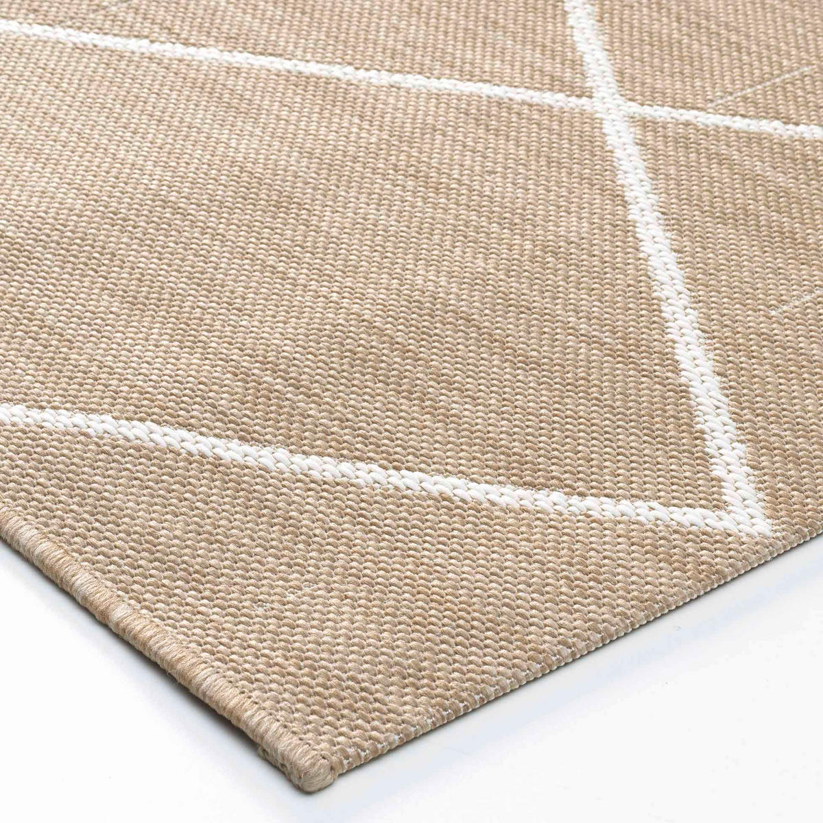 BALKONMATTE Damira 120/170 cm - Beige, Kunststoff (170/120cm) - Douceur d´intérieur
