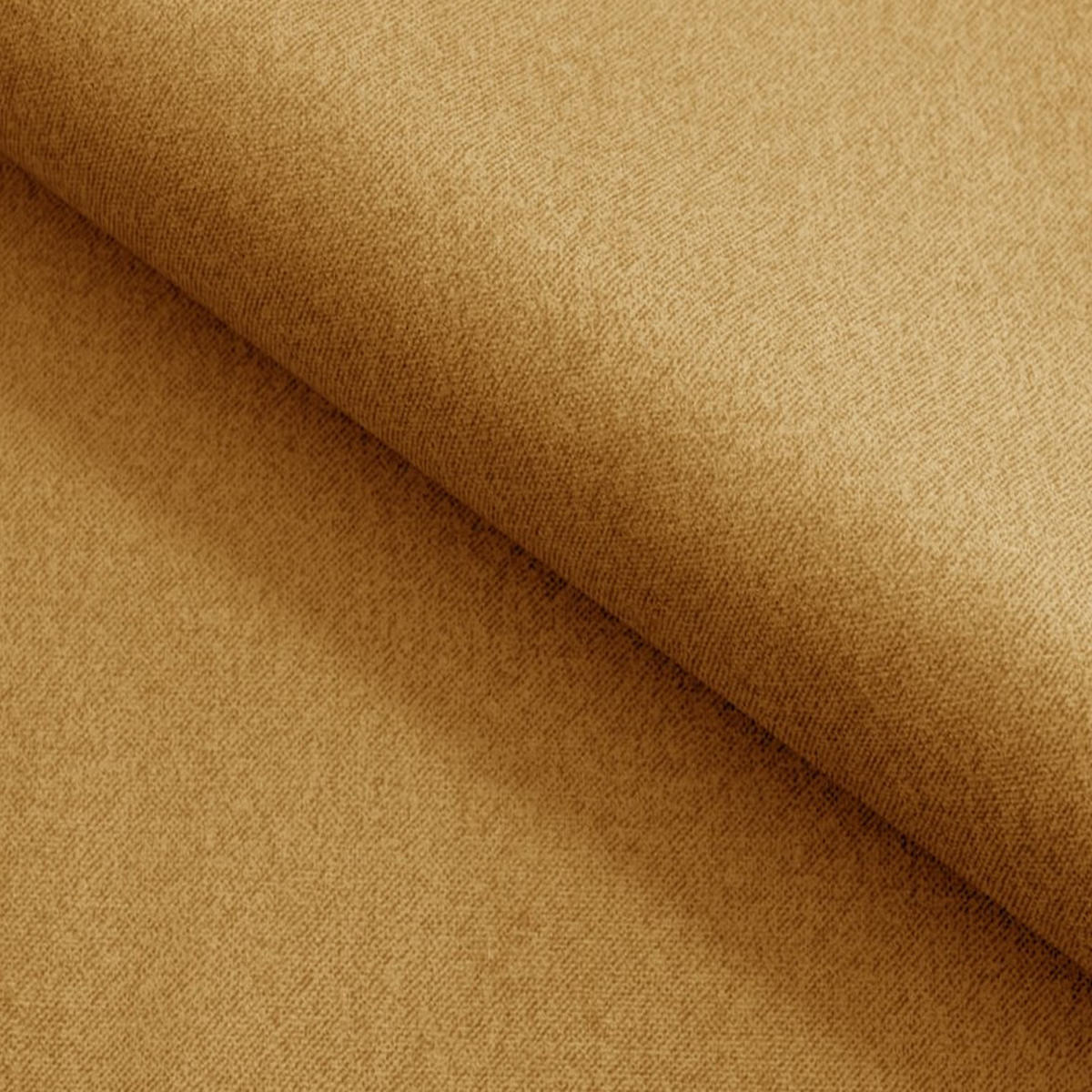 ECKSOFA CHIVAS Freistehend , Schlaffunktion, 278×197×76/98 cm, Stoff - Element, Gold, Rechts Seite - Goldfarben/Schwarz, Holz/Textil (197/278cm) - DomoHome