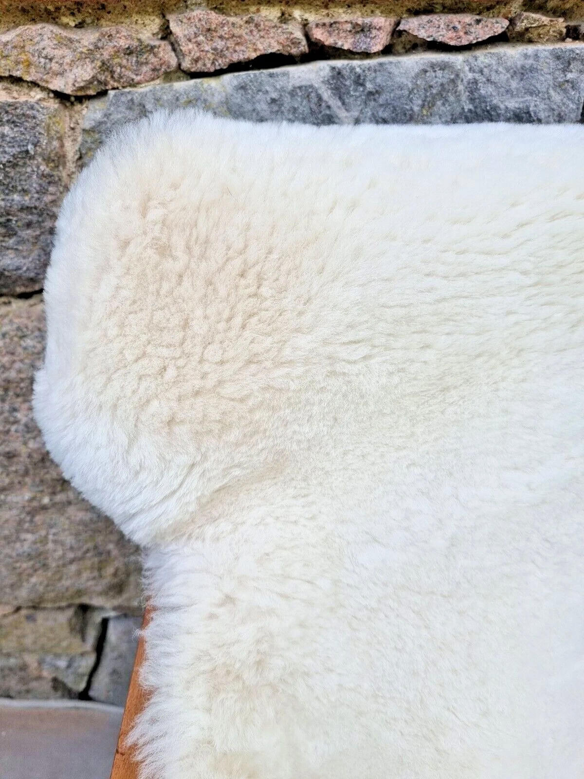 SCHAFFELL Premium Merino Lammfell Natur Weiß geschoren ca. 115 cm - Weiß, Fell (65/115cm) - Provellus