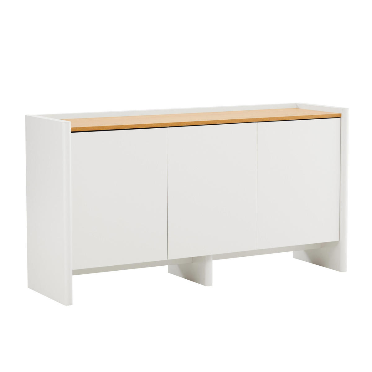 SIDEBOARD 140 cm, Grün - Grün, Holz (40/75/140cm) - Oviala