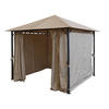 PAVILLON Nizza 3x3m Sand inkl. Seitenwandset - Beige, Metall (300/263/300cm) - QUICK STAR
