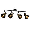 STRAHLER Foreman 66/21/15 cm - Schwarz, Metall (66/21/15cm) - Nettlife