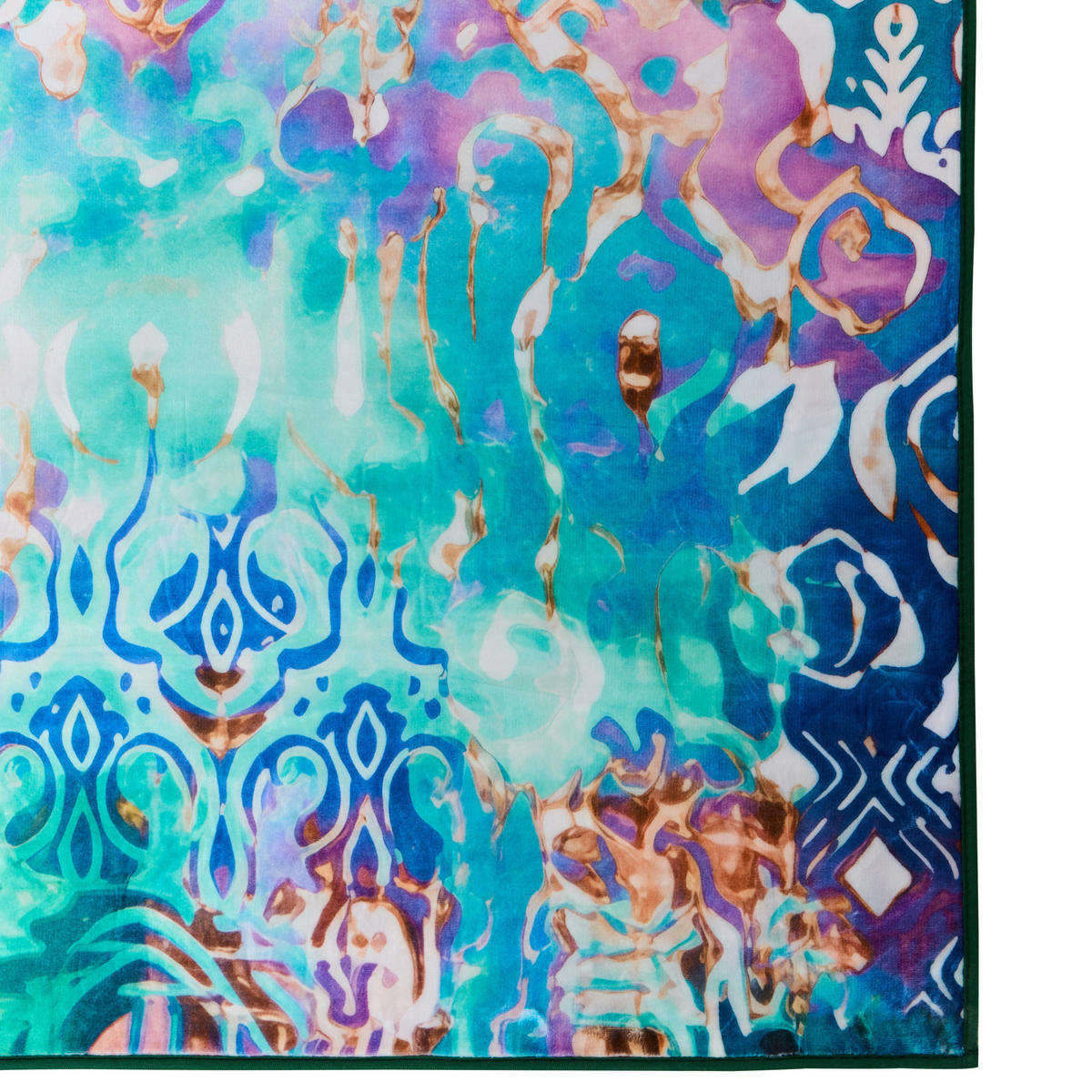 KOBEREC Barevný 140/200 cm Isvanta - různobarevná, textil (140/200cm) - Beliani