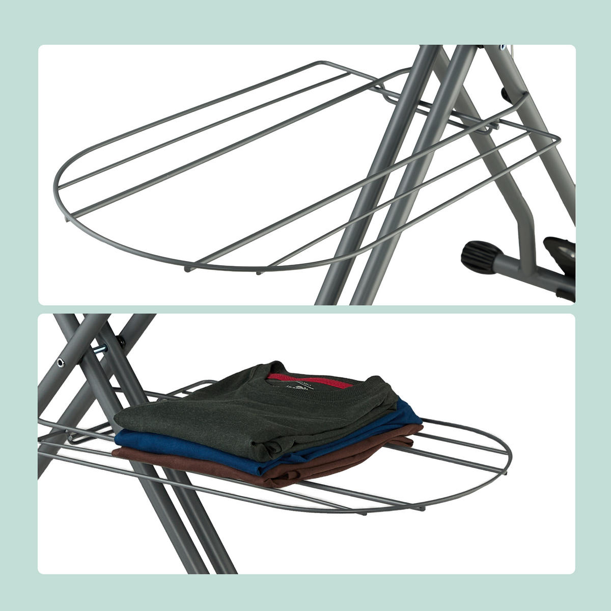 LIKALNA miza - večbarvno, kovina/umetna masa (137/39cm) - Relaxdays