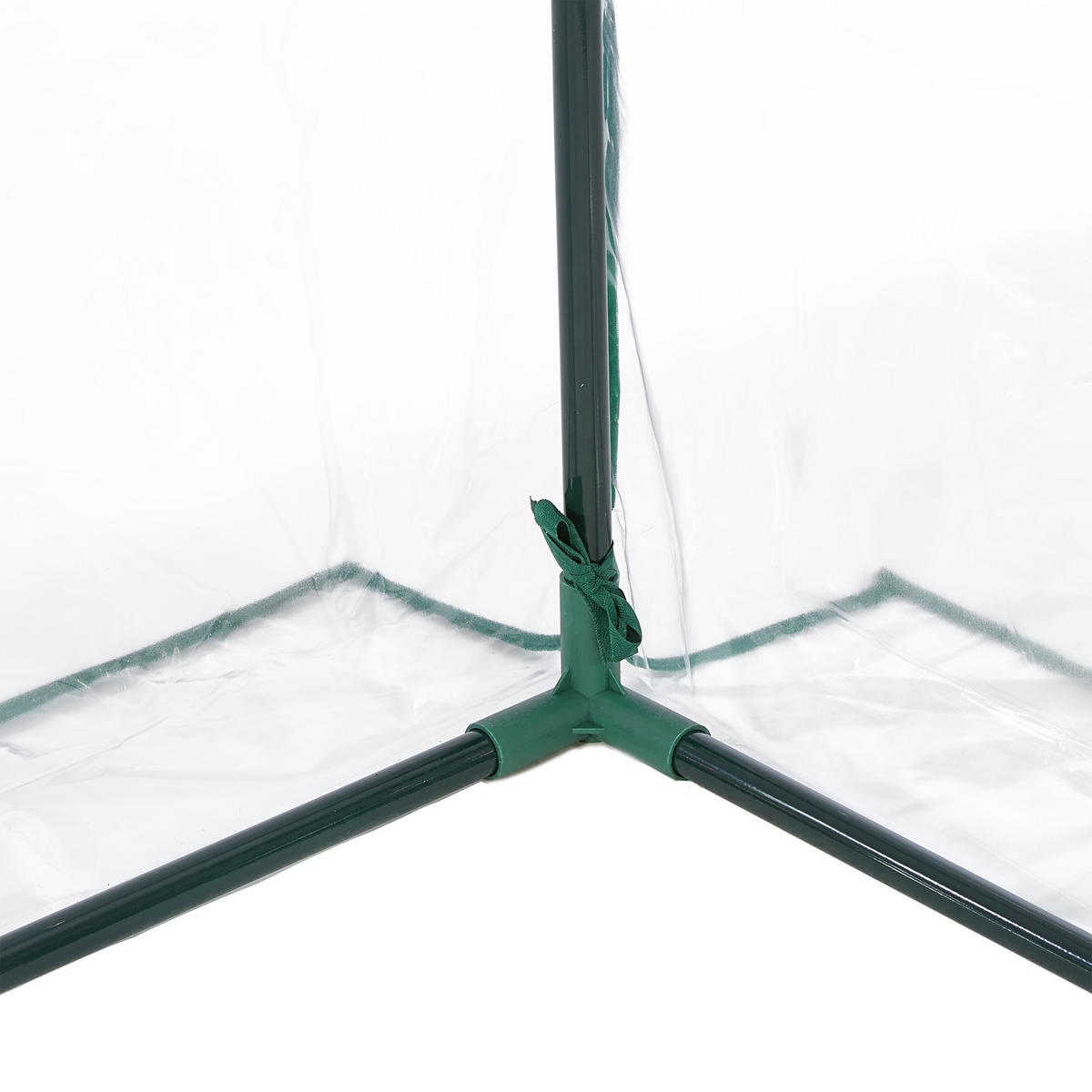 TOMATENGEWÄCHSHAUS - Transparent, Kunststoff/Metall (130/170/75cm) - Relaxdays