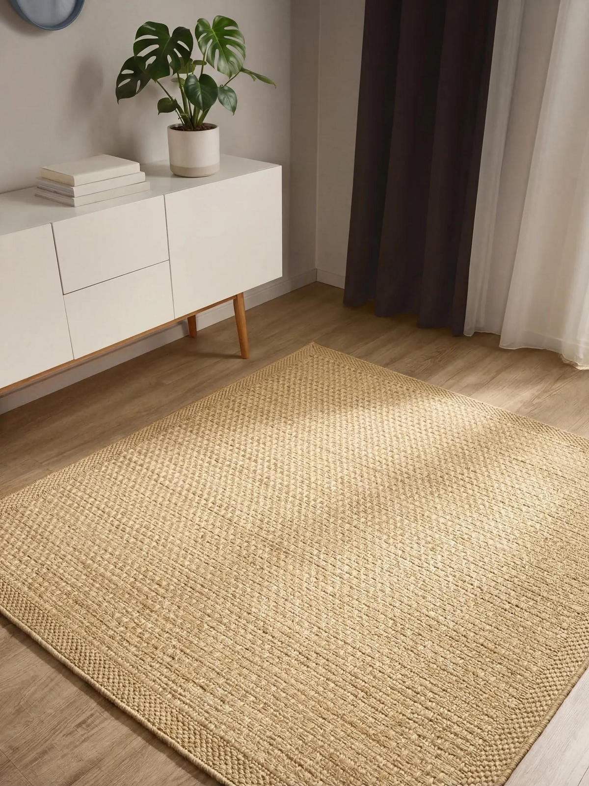 OUTDOORTEPPICH Iowa Beige 300/300 cm - Beige, Kunststoff/Textil (300/300cm) - benuta