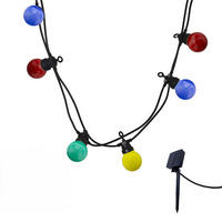 SOLAR-LICHTERKETTE PARTY mehrfarbig - Multicolor, Kunststoff (570/1/1cm) - Lumisky