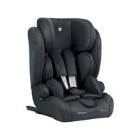 KINDERSITZ i-Cross i-Size dunkelgrau (76-150cm) Isofix Top Tether Kopfstütze Gurt - Dunkelgrau, Kunststoff (40/56/49cm) - Kikka boo