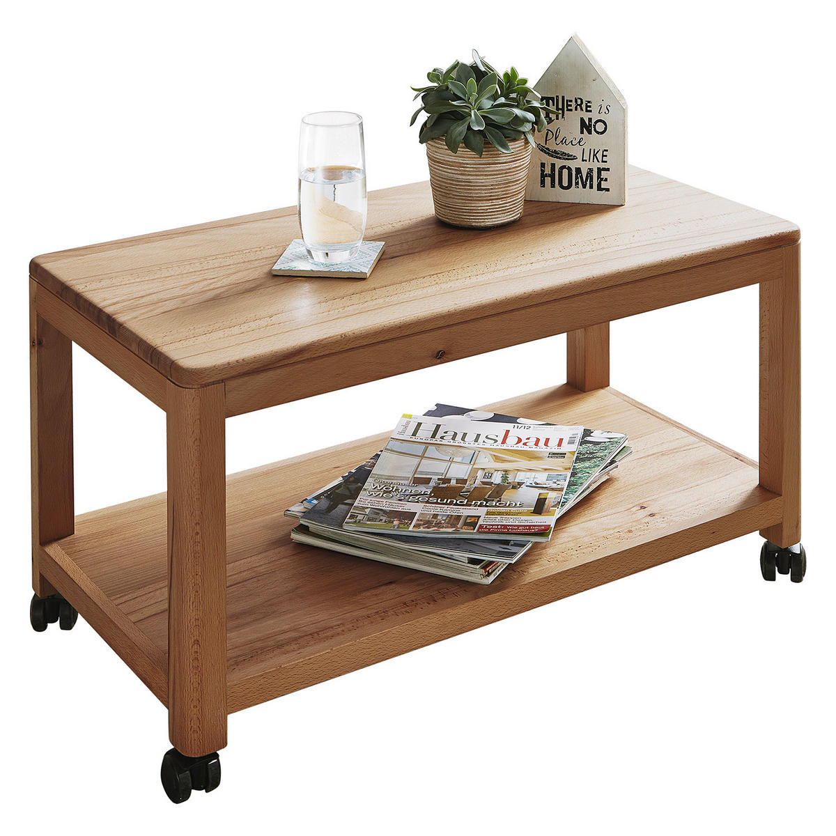 COUCHTISCH - Braun, Holz (40/75/40cm) - home24