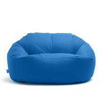 SITZSACK SOFA Lounge blau für Indoor und Outdoor - Blau, Textil (1600/60/1000cm) - Bruni