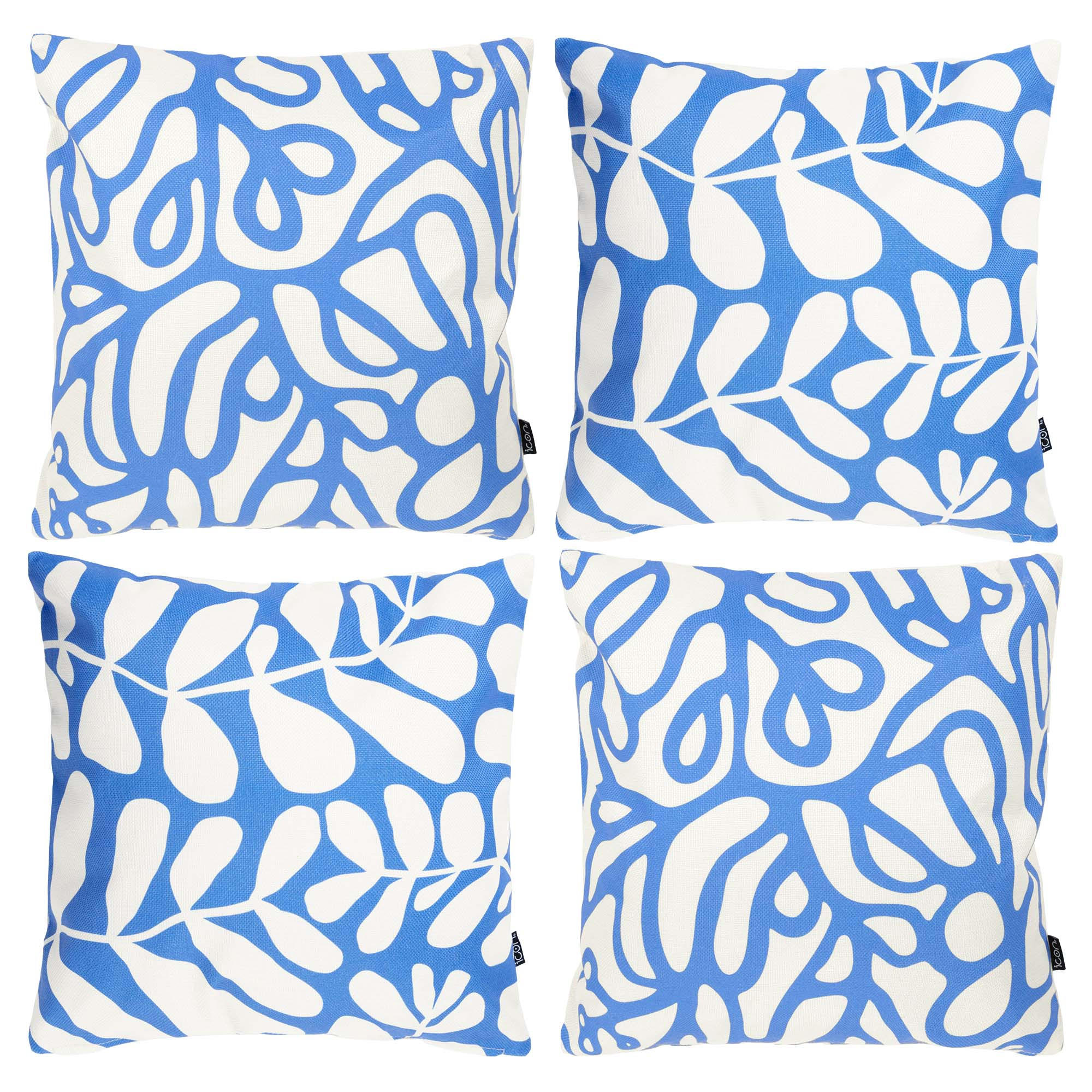 icon Outdoorkissen Blau 43x43 cm