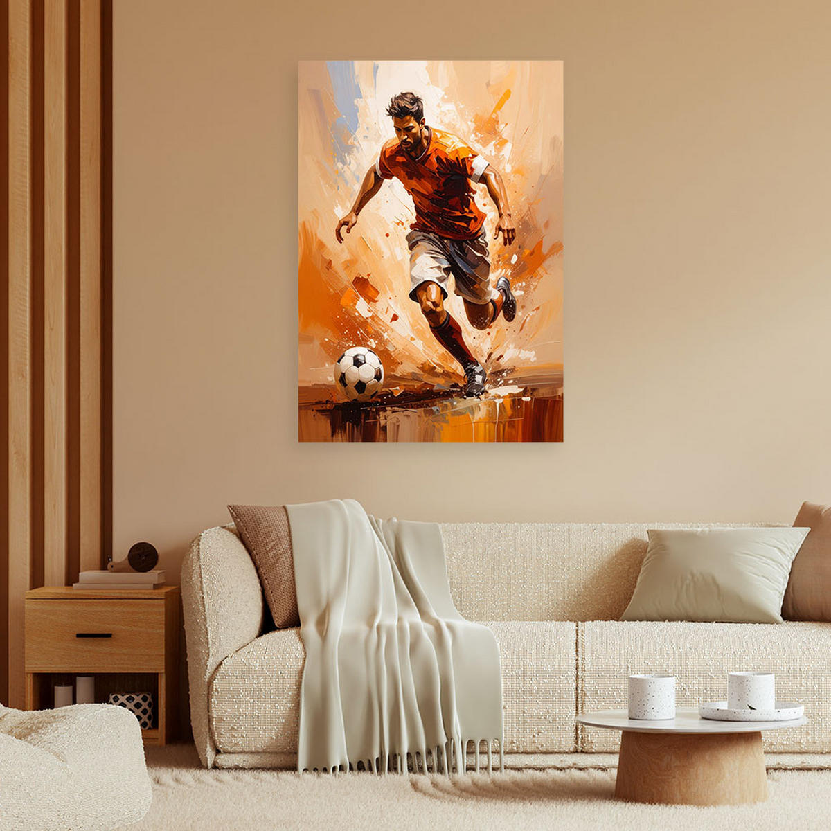 LEINWANDBILD Hobby und Bildung 70x100cm - Beige, Textil (70/100cm) - Feeby