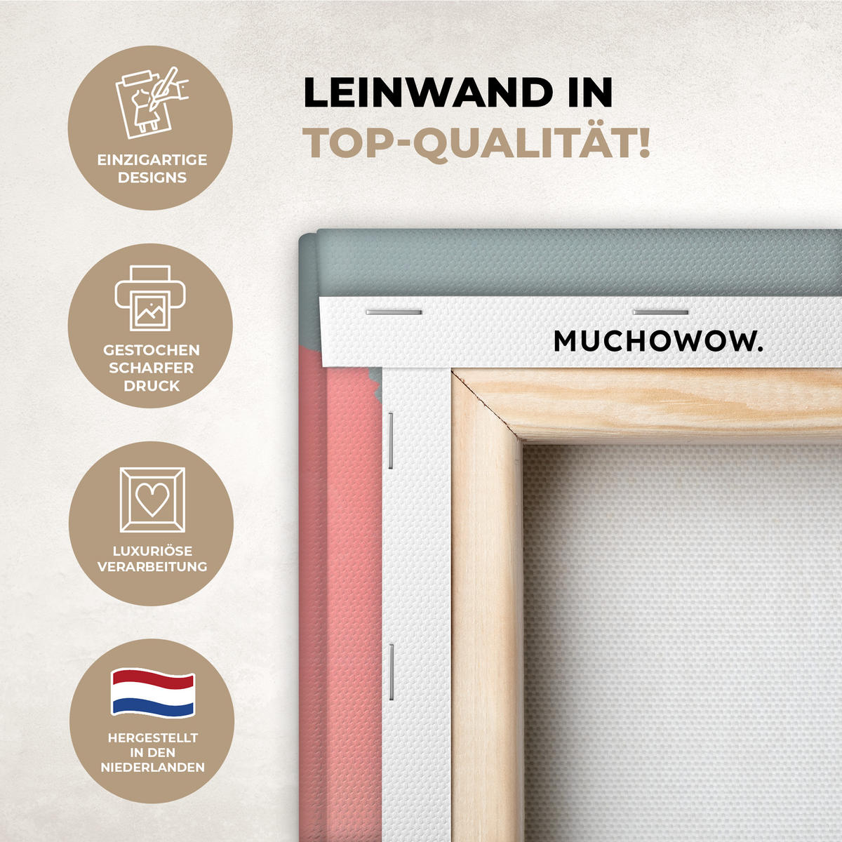 LEINWANDBILD Segelboot - Rosa Meer - Sonnenuntergang - Berge Wanddeko Schlafzimmer 60x90 cm - Rosa, Textil (60/90cm) - MuchoWow