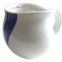 KAFFEEBECHER arrow blue - Goldfarben, Keramik (0.28L) - Luigi Colani Porzellan