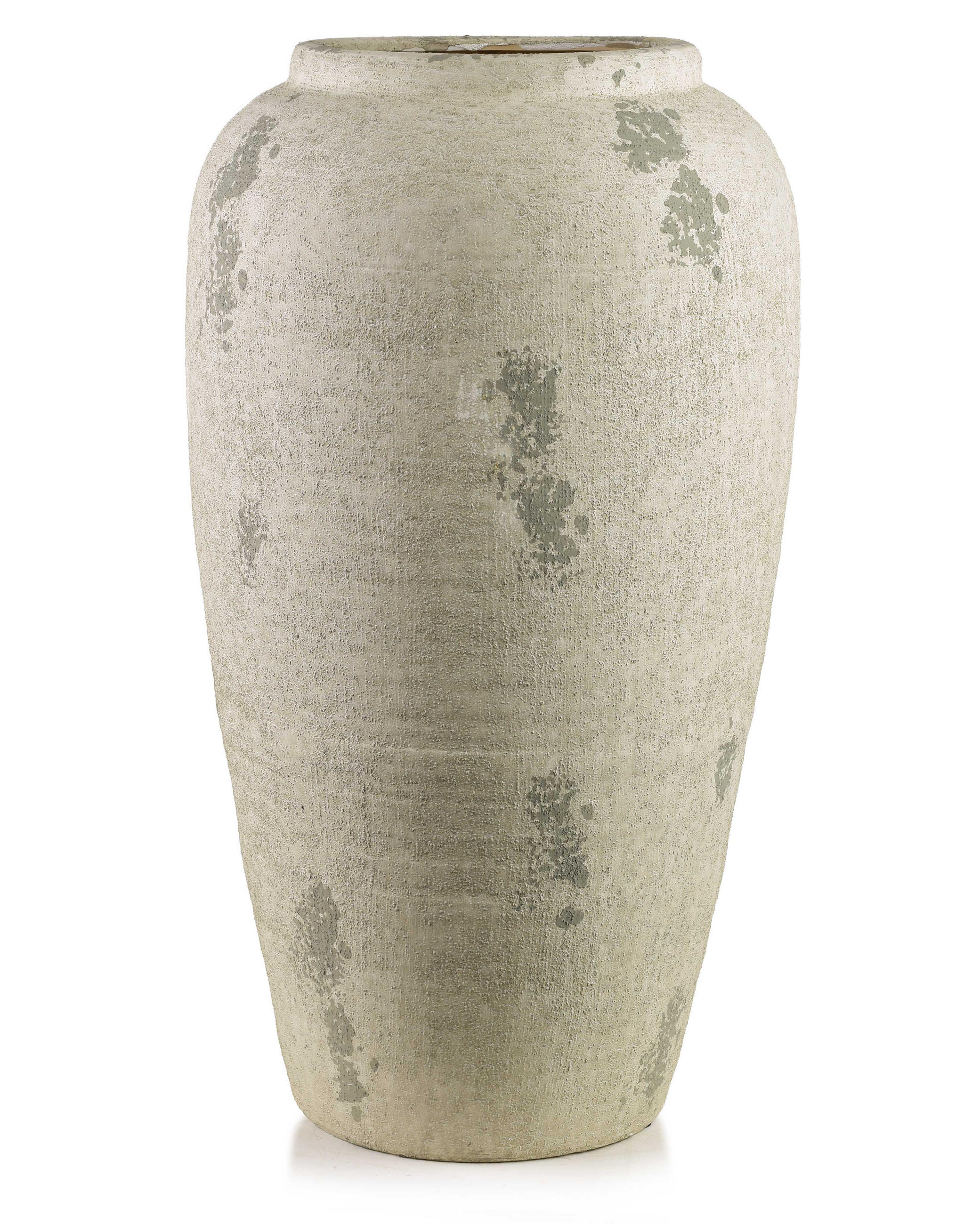 VASE EVRO Beige Keramik - Beige, Keramik (64cm) - Mondex