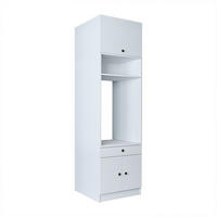 WASCHMASCHINENSCHRANK Serie 1 65cm Breit, 230cm Hoch - Weiß, Holzwerkstoff (65/230/67cm)