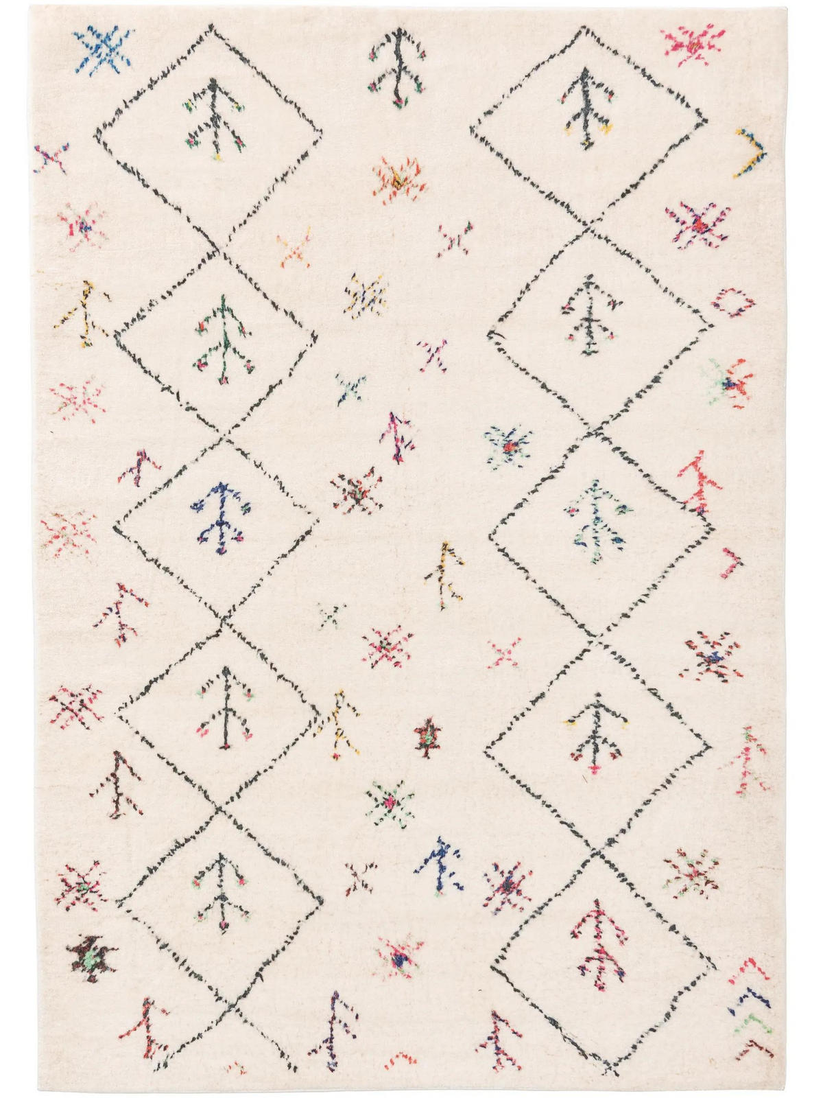 TEPPICH Mara Multicolor 200x300 cm - Multicolor, Textil (200/300cm) - benuta Pop