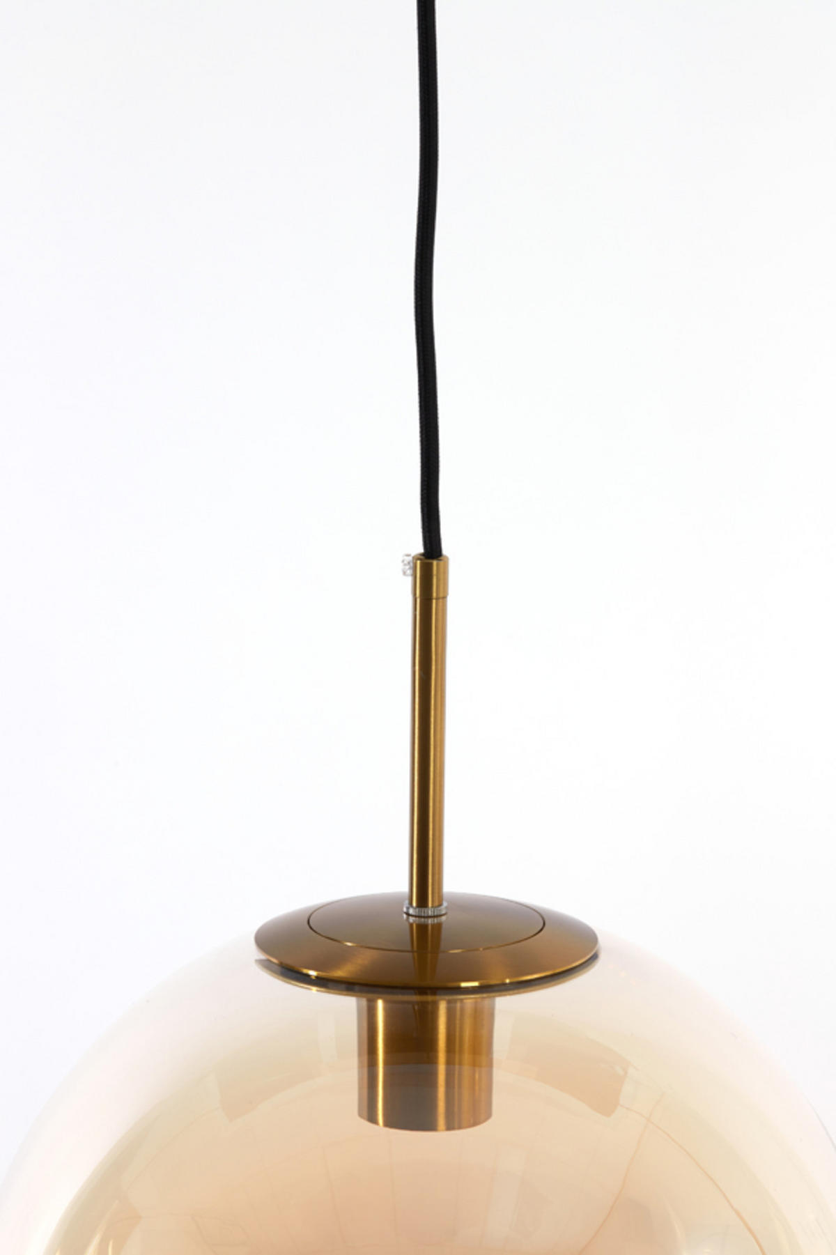 HÄNGELAMPE Medina Orange 120/30/30 cm - Orange, Glas (120/30/30cm) - Light & Living