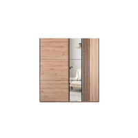 SCHWEBETÜRENSCHRANK ATROX 203/215/65 cm 2-türig mit Spiegel Eiche Artisan - Eiche Artisan, Holzwerkstoff (203/215/65cm) - MASSENO