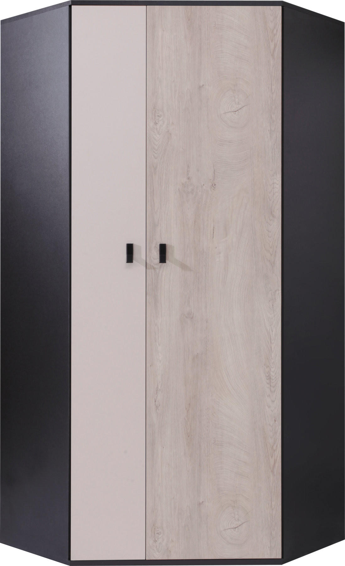 Masseno Drehtürenschrank Eiche 90x190x90 cm