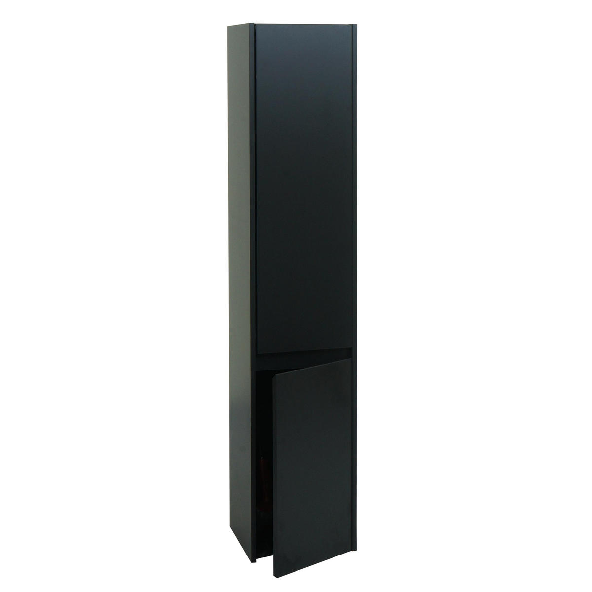 HÄNGESCHRANK Schwarz - Schwarz, Holzwerkstoff (33/160/28cm) - MCW