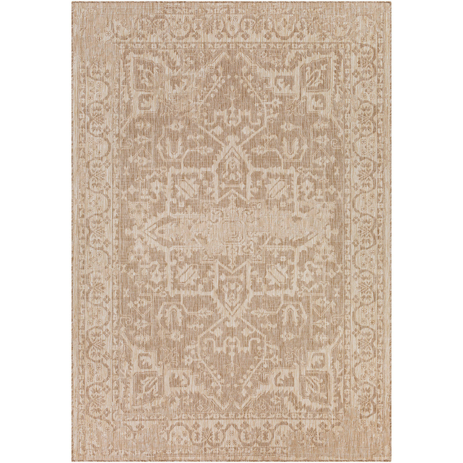 OUTDOORTEPPICH Jute-Optik 160/213 cm Beige - Braun, Kunststoff/Textil (160/213cm) - LIVABLISS