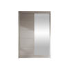 SCHWEBETÜRENSCHRANK Lino III - Kaschmir, Holzwerkstoff/Metall (120/200/58cm) - MIRJAN24