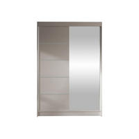 SCHWEBETÜRENSCHRANK Lino III - Kaschmir, Holzwerkstoff/Metall (120/200/58cm) - MIRJAN24
