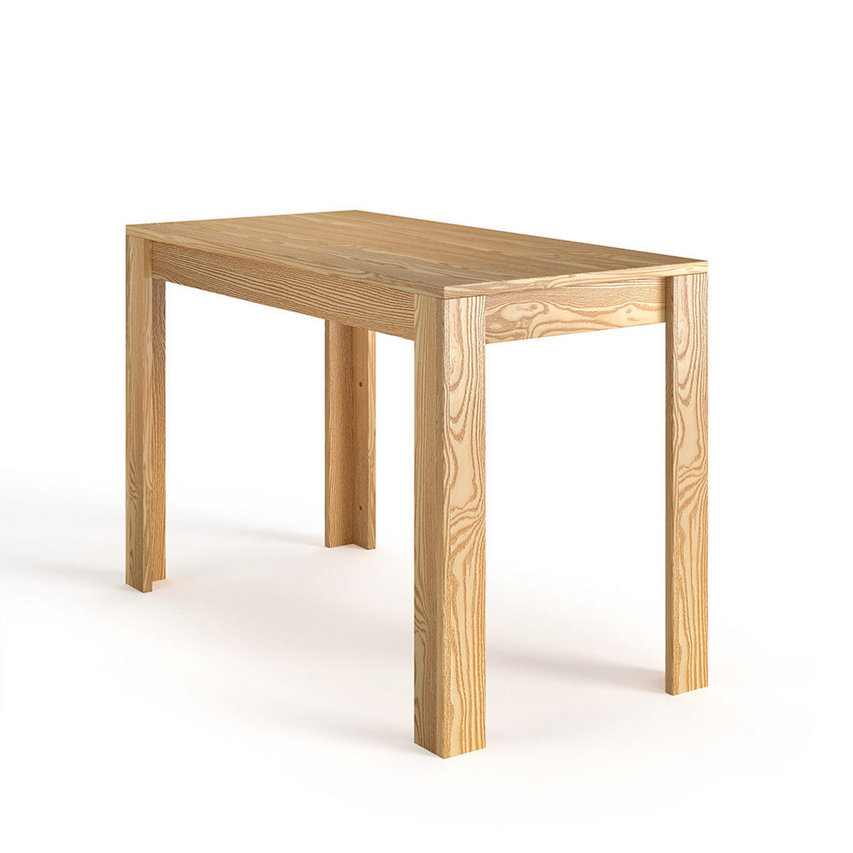 ESSENTISCH-BÄNKEN 3er-set aus Spanplatte in Naturfarbe Rechteckig Platzsparendes für 4 Personen - Naturfarben, Holzwerkstoff (110/72/55cm) - Livingandhome
