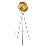 STEHLEUCHTE Angers - Grau, Metall (40/40/158cm) - lux.pro