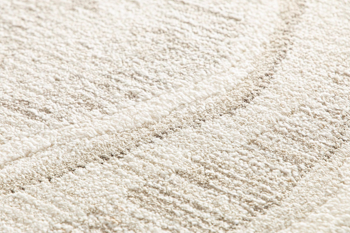 TEPPICH, Weicher Design beige - Beige, Textil (120/170cm) - AFK Living