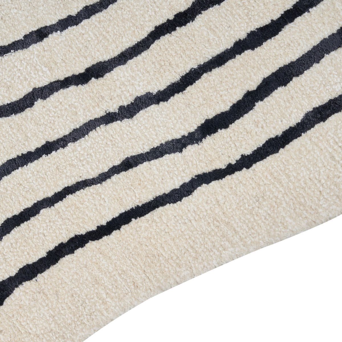 TEPPICH Beige 200/300 cm Viskose Ramzan - Beige, Textil (200/300cm) - Beliani