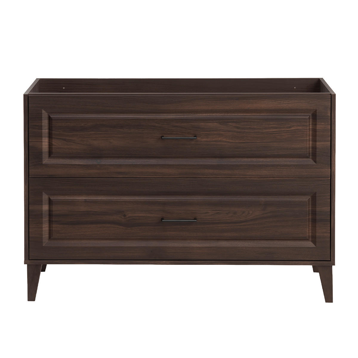 WASCHTISCHUNTERSCHRANK 120cm Moka Holz - Braun, Holzwerkstoff (120/82/46cm) - Petits-meubles