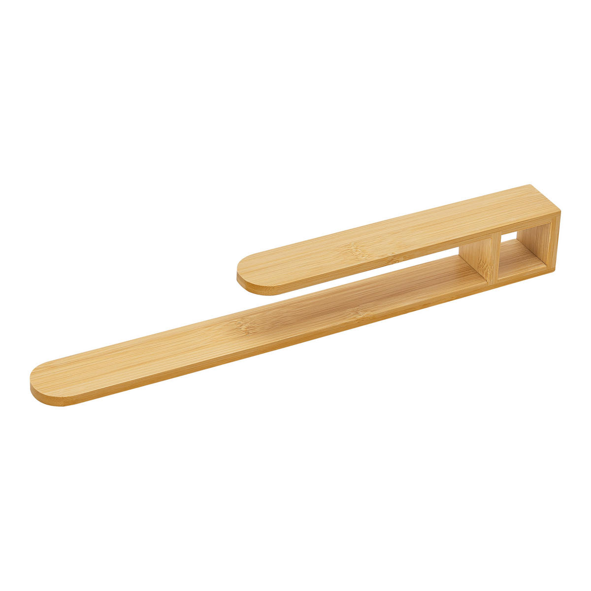 WAND-HANDTUCHHALTER Tønsberg - Naturfarben, Holz (38/4/5cm) - [en.casa]
