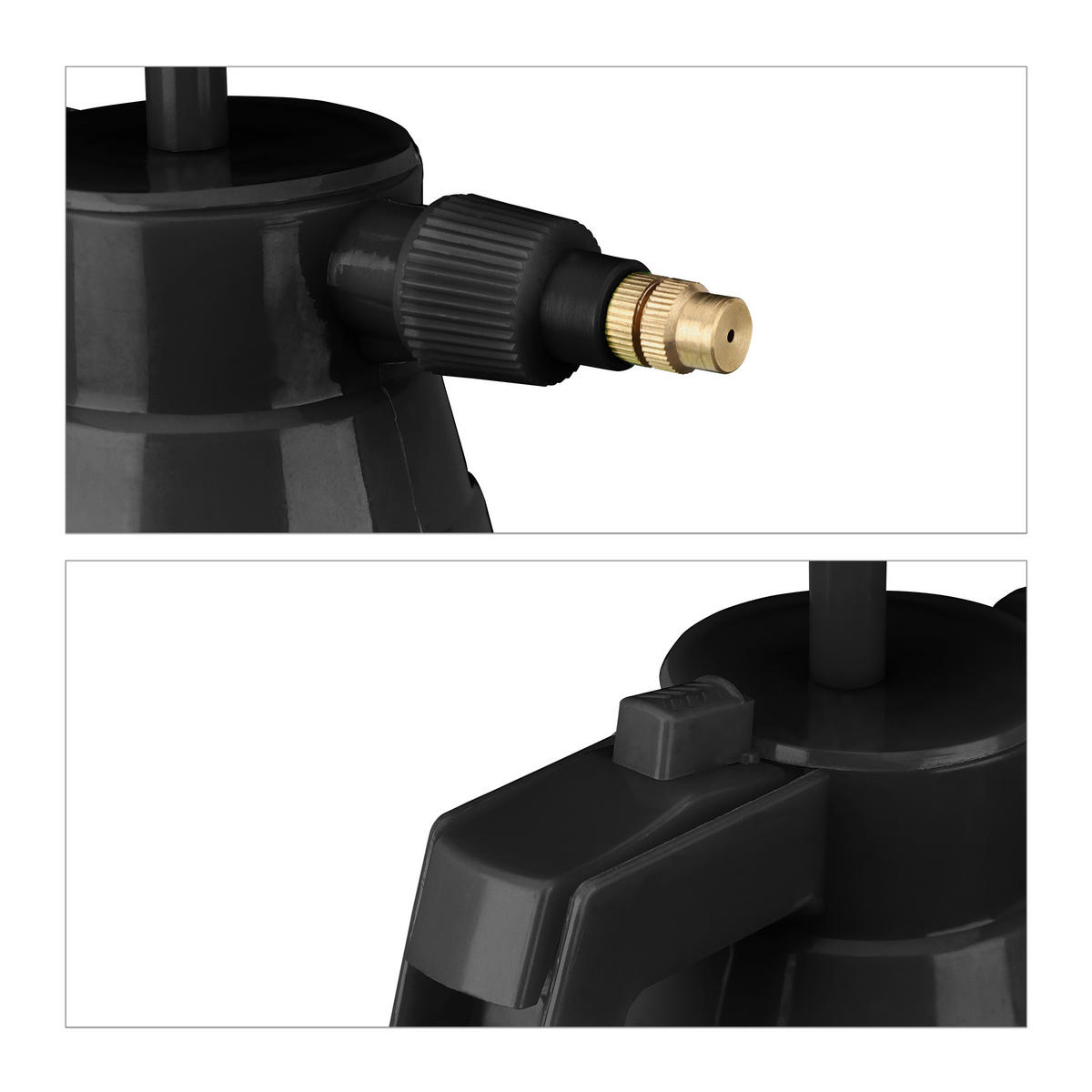 DRUCKSPRÜHER - Multicolor, Kunststoff/Metall (17/30/13cm) - Relaxdays