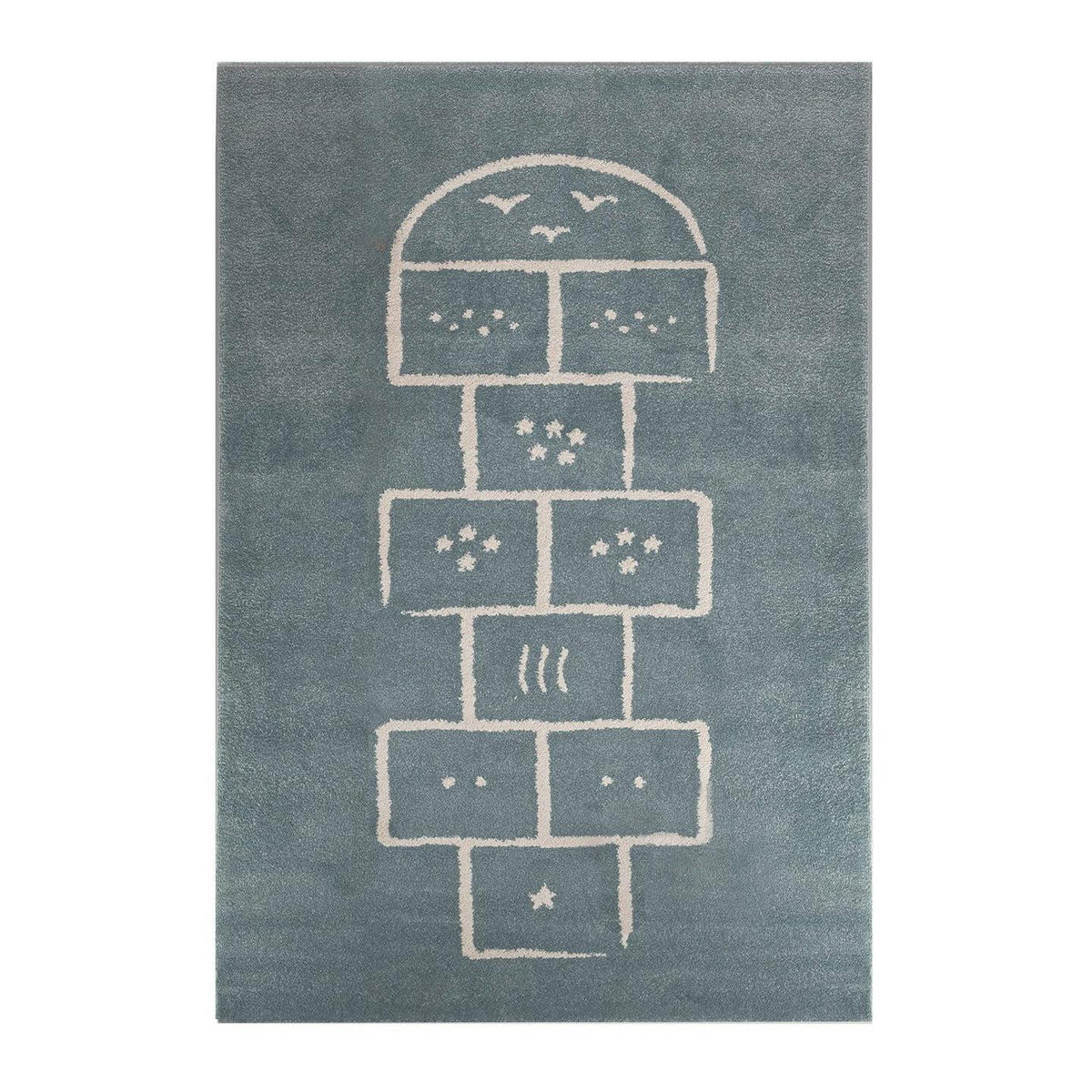 KINDERTEPPICH blau - Blau, Textil (80/150cm) - AFK Living