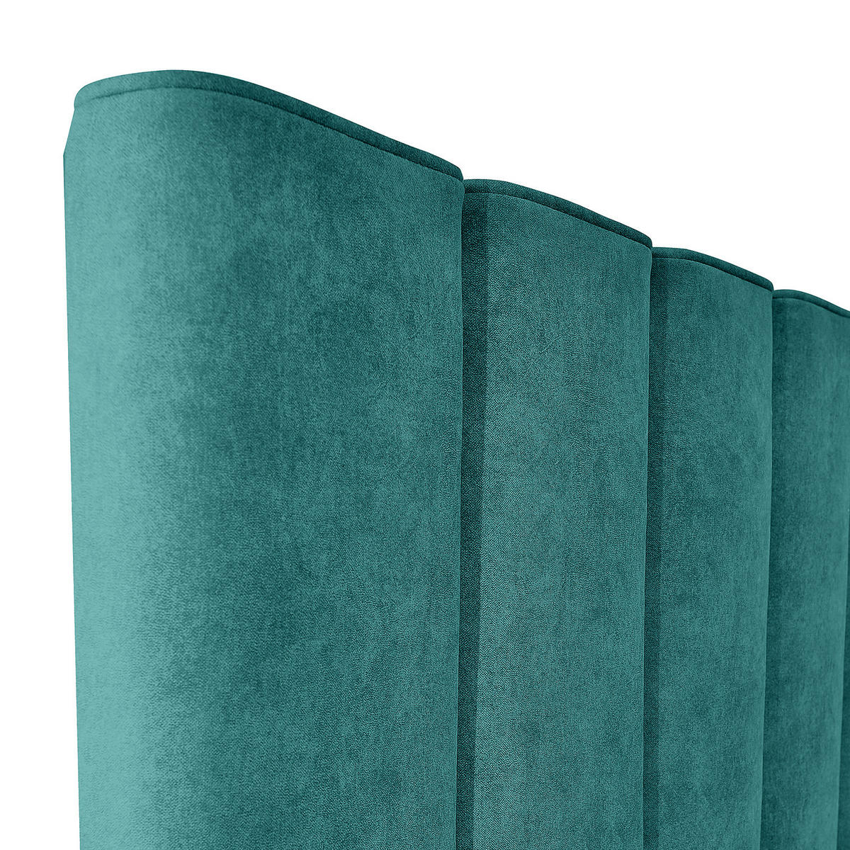 POLSTERBETT - Petrol, Textil (180/200cm) - home24